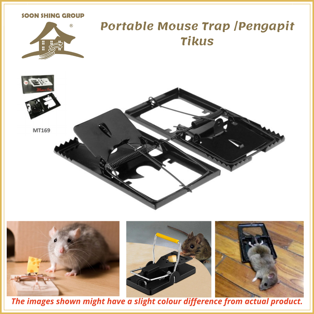 Portable Mouse Trap /Pengapit Tikus 2 pcs /box Portable Mouse Trap /Pengapit Tikus 2 pcs /box