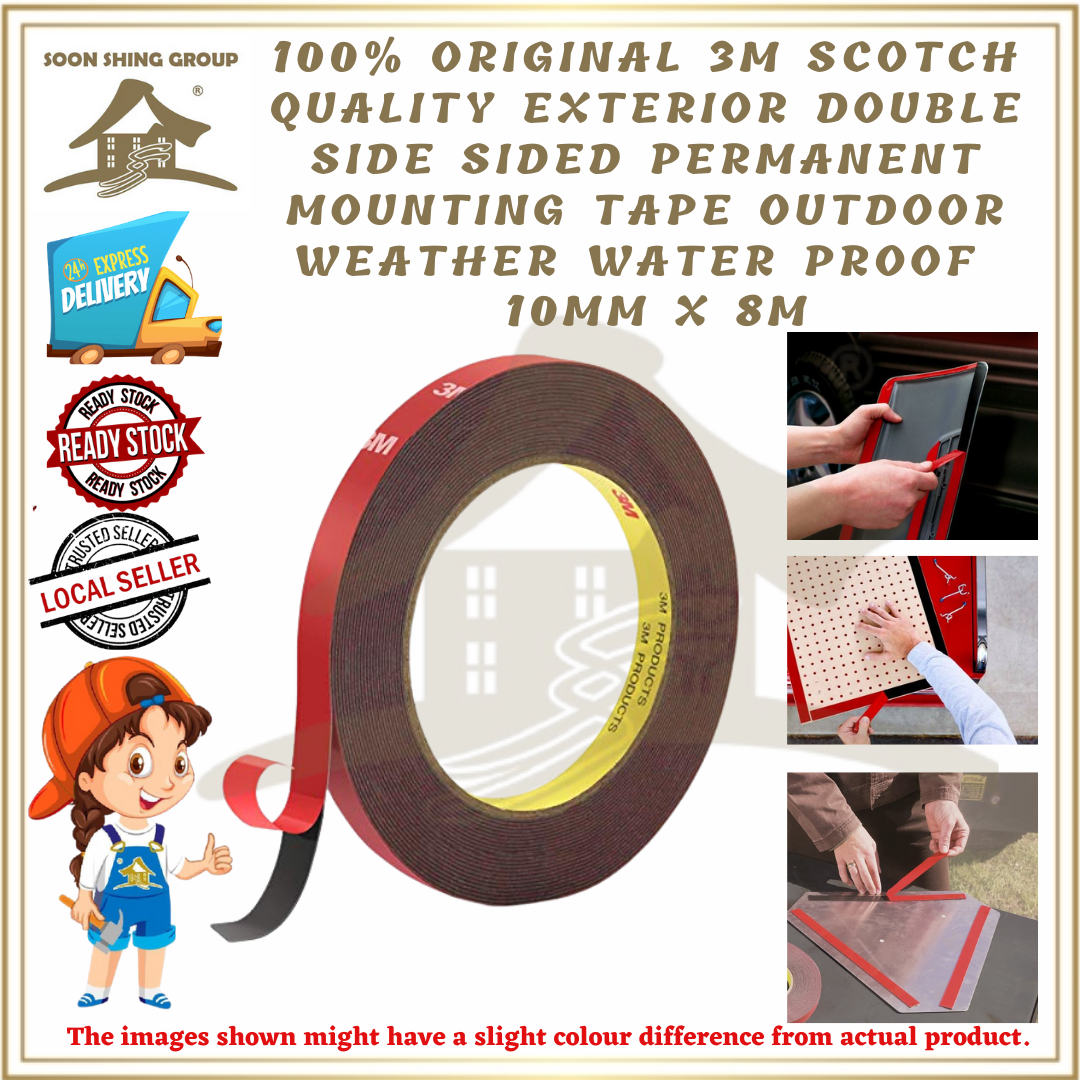 Roberts Double Sided Acrylic Tape Heavy Duty Double Sided Mounting Tape -  1/4\, image size:1080x1080