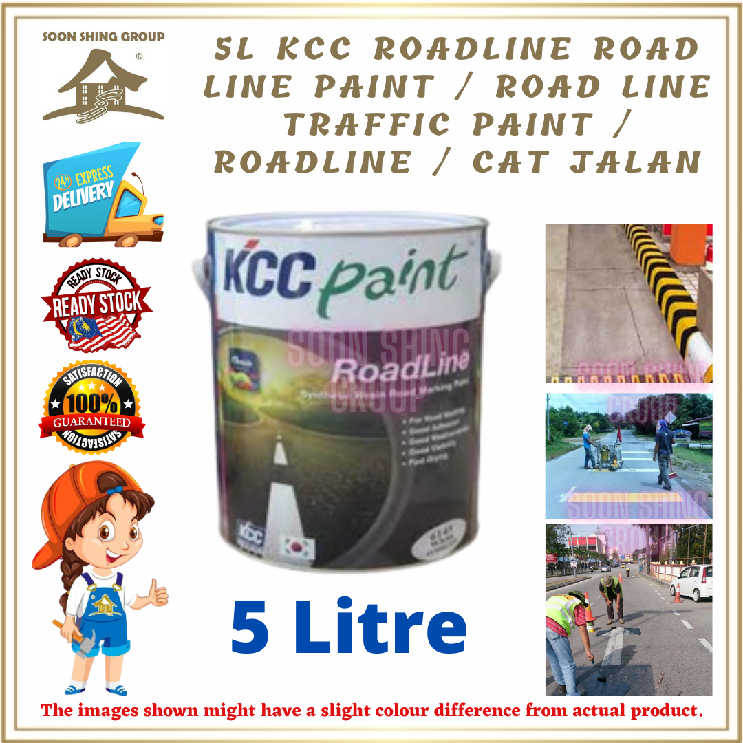 5L KCC Roadline Road Line Paint / Road Marking Paint / Road Line